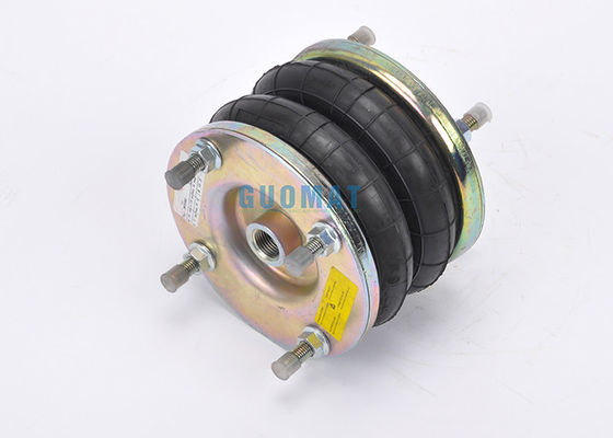 Bramido enrollado doble del aire del movimiento de la amortiguación de aire con resorte 115m m de la suspensión del gas para el equipo industrial