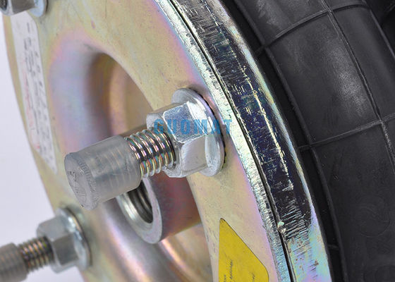 Bramido enrollado doble del aire del movimiento de la amortiguación de aire con resorte 115m m de la suspensión del gas para el equipo industrial