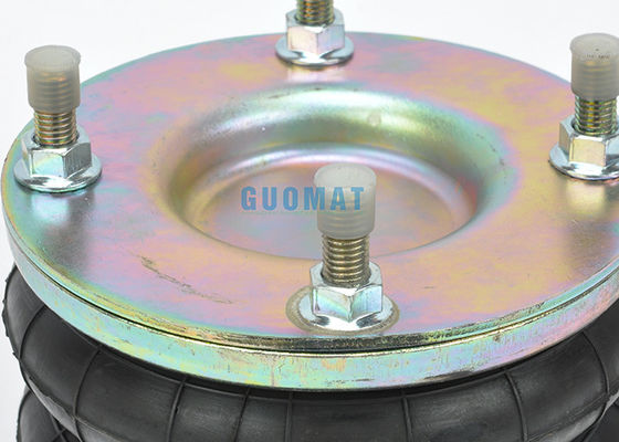 Bramido enrollado doble del aire del movimiento de la amortiguación de aire con resorte 115m m de la suspensión del gas para el equipo industrial