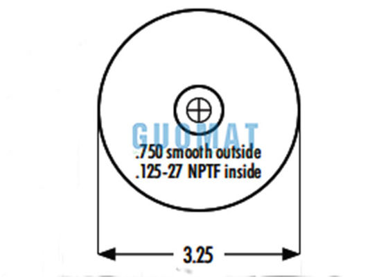 Accesorios de transmisión de gas con eje de aire 1S4-067 Goodyear W02-358-7007 Firestone Cabin Air Shock