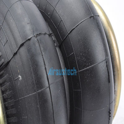 W01-M58-5216 Actuador de aire envuelto de caucho doble con suspensión de resortes de aire de piedra de fuego