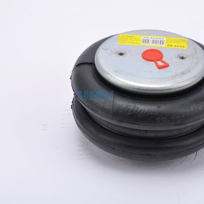 Bolsa de aire de caucho industrial de doble enrollamiento de resorte de aire con aguas no 2B200