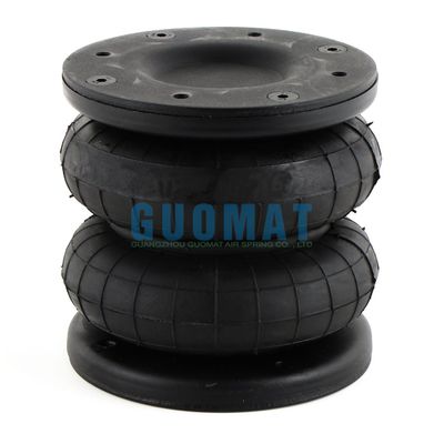 Intrak-1702 Partes de caucho de resorte de aire doblemente enroscado para suspensión de camiones pesados