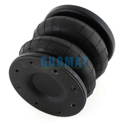 Intrak-1702 Partes de caucho de resorte de aire doblemente enroscado para suspensión de camiones pesados