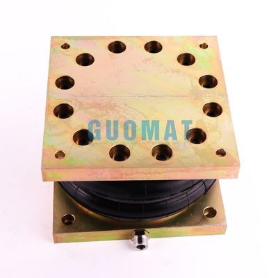 Lhf200212-2 Primavera de aire industrial con placa de cubierta inferior y superior para reducir el choque