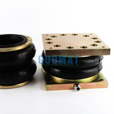 Lhf200212-2 Primavera de aire industrial con placa de cubierta inferior y superior para reducir el choque