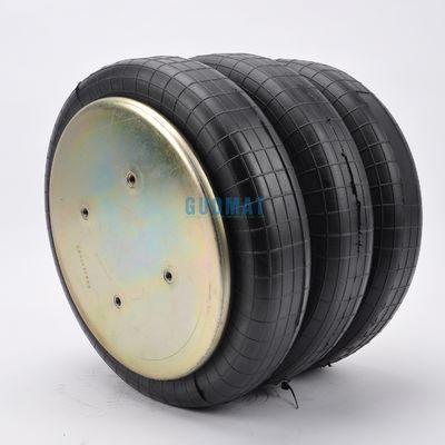 Primavera de aire industrial 4xM10 GUOMAT de tornillo No. 3B7383-3/8 Bellow No.3B383 Diámetro natural 351mm