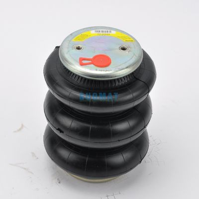 Cubierta de aire de tres vueltas, suspensión de resorte, entrada de aire de gas 1/2NPT para remolque de piezas de automóviles