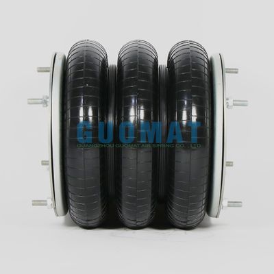 Contenido de caucho de aire Contitech FT 412-32 DS Triple resorte de aire enroscado