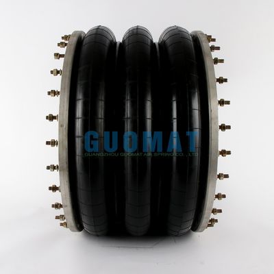 GUOMAT 3H630376 Triple resorte de aire enroscado para equipos industriales