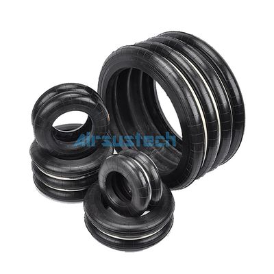 Prensa de punzón Yokohama S-450-3 Triple resorte de aire de caucho enroscado para reducir el choque