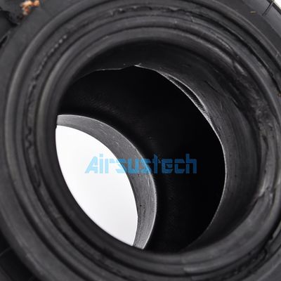 Resorte neumático HF80/90-1 de goma, fuelle de aire de tipo simple convolución para sistemas de prueba de vibraciones