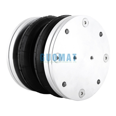 Suspensión enroscada de aire de choque FD76-14 Contitech 6'x2 Dunlop Primavera de aire con cubierta de aluminio