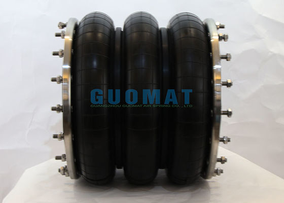 Bolsa de aire industrial triple enroscada LHF320/350-3 con brida de acero inoxidable Equipo de fabricación de papel Fuentes de aire