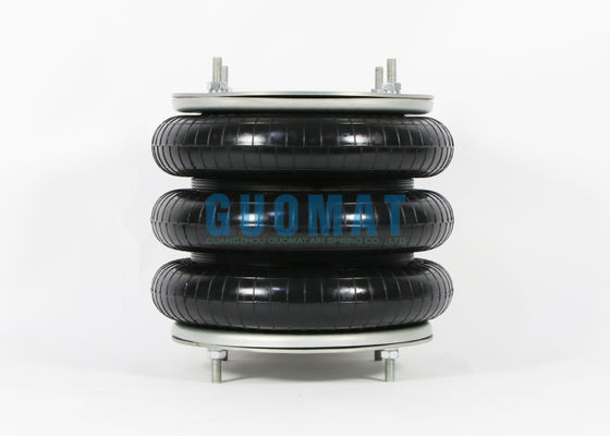 10X3'' Bolsas de aire de tipo triple enroscado FT210-32 DS Contitech Actuador de aire de goma con brida