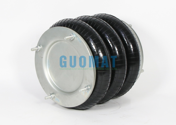 12 "x 3 Triple Bellow Air Spring FT 412-32 DS Contitech caucho industrial de aire del resorte