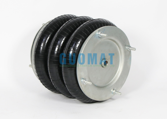 12 "x 3 Triple Bellow Air Spring FT 412-32 DS Contitech caucho industrial de aire del resorte