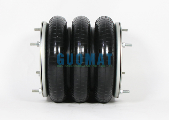 12 "x 3 Triple Bellow Air Spring FT 412-32 DS Contitech caucho industrial de aire del resorte