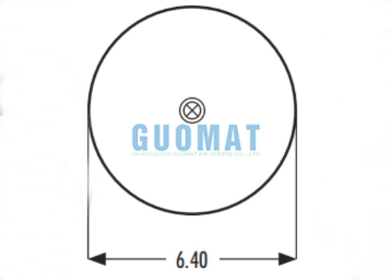 FD 200-19 510 Bolsas de aire de suspensión Firestone 2B9-245 Bolsas de goma enroscadas Goodyear