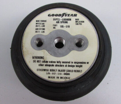 Sistema de suspensión industrial del aire de la amortiguación de aire con resorte de la sola vibración original Goodyear 1B5-510