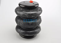 Airbag neumático del actuador de la amortiguación de aire con resorte de GUOMAT 3B10X7/del bramido del triple