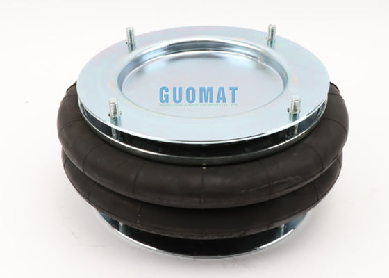 La longitud de movimiento/203.2m m de la amortiguación de aire con resorte de PM31082 Dunlop 8" los bramidos de 185 milímetros Dunlop Pneuride 8" doble de x2 S08201 enrolló