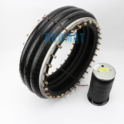 El tornillo industrial de la amortiguación de aire con resorte del pedernal W01-358-7306 agujerea de dos capas