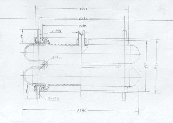 Airbagues 14 del pedernal del reemplazo W01-R58-4064 SP 257 GIGANT 881205 de 1/2 x 2 DUNLOP