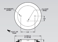 Los bramidos industriales del choque de los airbagues de la parte posterior del pedernal W01-358-7011 diseñan 19 para la plataforma del envase