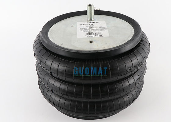 La amortiguación de aire con resorte de la suspensión de Goodyear 3B12-300 grita al GUARDIA enrollado triple SC2130 de la CARGA del airbag