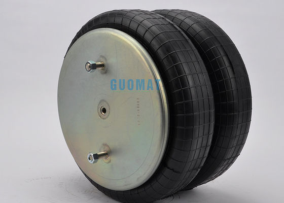 El doble del sistema del airbag grita la suspensión enrollada industrial de la amortiguación de aire con resorte 1/4NPT para el equipo