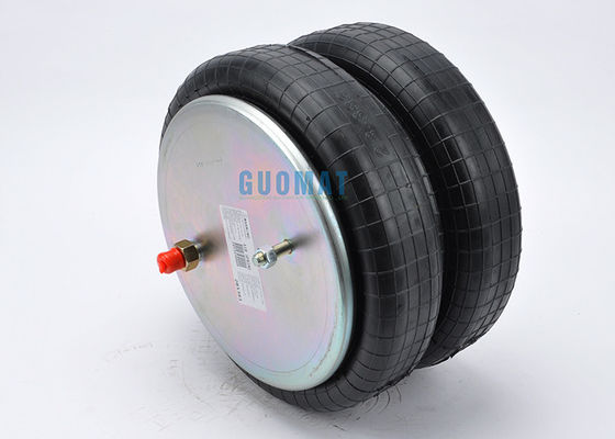 El doble del sistema del airbag grita la suspensión enrollada industrial de la amortiguación de aire con resorte 1/4NPT para el equipo