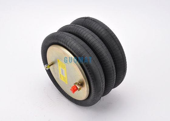 Los bramidos enrollados triples industriales de la amortiguación de aire con resorte del pedernal proveen de gas el sistema de suspensión del aire 1/4NPTF