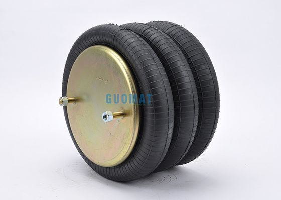 Los bramidos enrollados triples industriales de la amortiguación de aire con resorte del pedernal proveen de gas el sistema de suspensión del aire 1/4NPTF