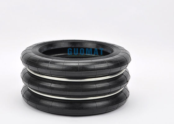 amortiguación de aire con resorte industrial S-300-3 de la circunvolución triple de goma de la altura de 152m m para la máquina