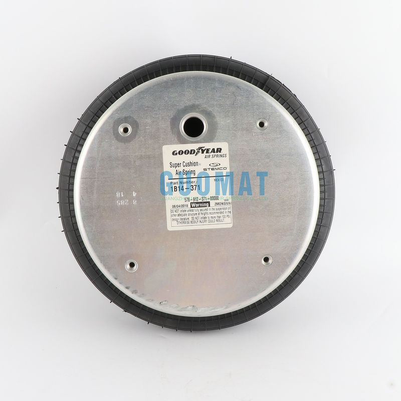 Reducción de choque 1B14-371 Suspensión Primavera de aire 3/4 NPTF Agujero de aire Bellows 578912371