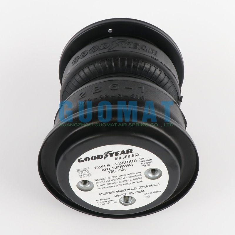 2B6-535 Goodyear Rubber FD 110-15 766 Contiteh Bolsa de aire doble enroscada Muelle de aire