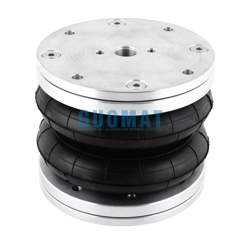 Suspensión enroscada de aire de choque FD76-14 Contitech 6'x2 Dunlop Primavera de aire con cubierta de aluminio
