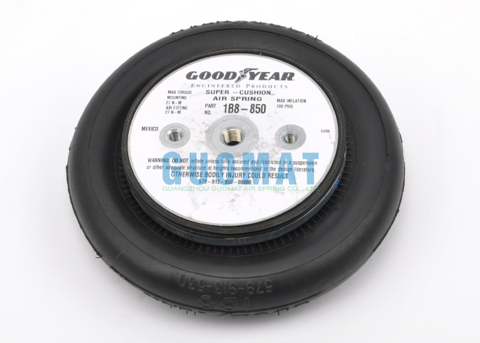 1B8-850 Goodyear Proveedor de resortes de aire de enmalle único 579-91-3-530 Baños de aire de caucho