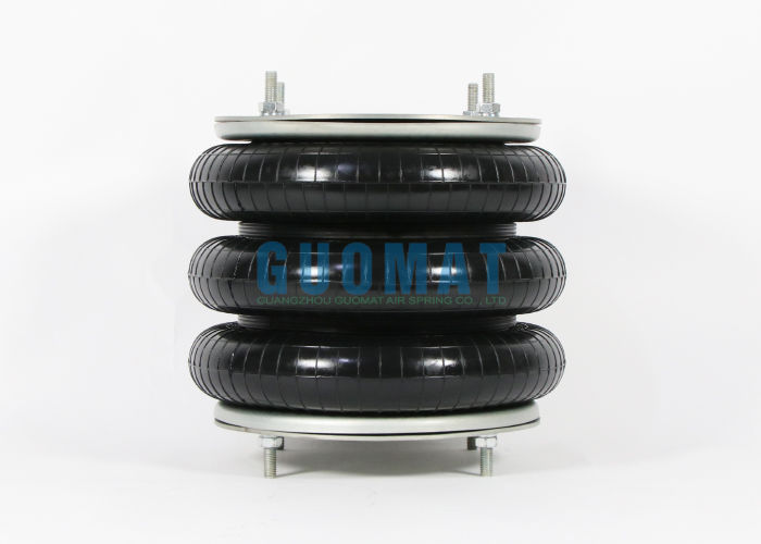 10X3'' Bolsas de aire de tipo triple enroscado FT210-32 DS Contitech Actuador de aire de goma con brida