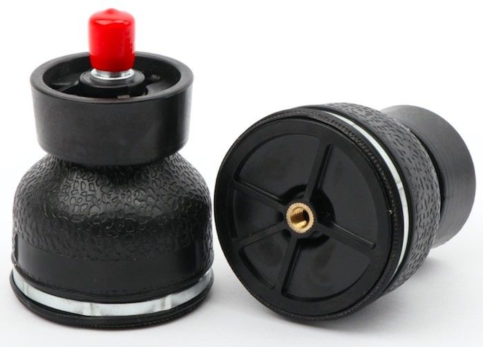 W02-358-3003 la amortiguación de aire con resorte de la suspensión del estilo 1M1A-1 empaqueta con el perno prisionero de cobre amarillo 1/8 NPT