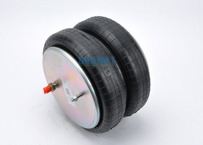 El doble del sistema del airbag grita la suspensión enrollada industrial de la amortiguación de aire con resorte 1/4NPT para el equipo