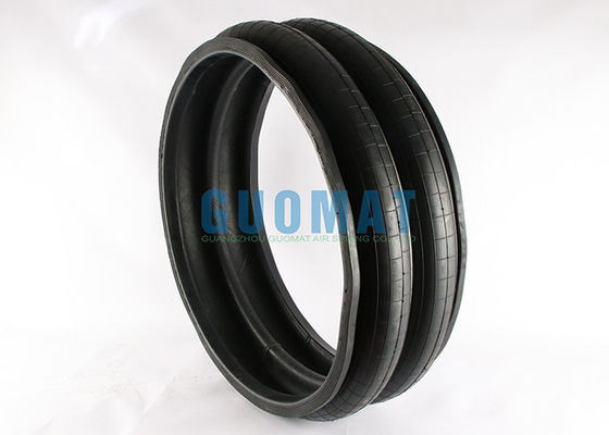 Bramido de goma enrollado W01-R58-4044 del aire del doble industrial de la amortiguación de aire con resorte 12X2 del pedernal