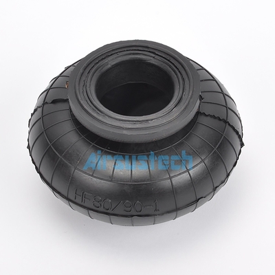 HF80/90-1 Bolsas de aire de aguas de resorte de aire de doble enroscado de caucho Absorción de choque de aire
