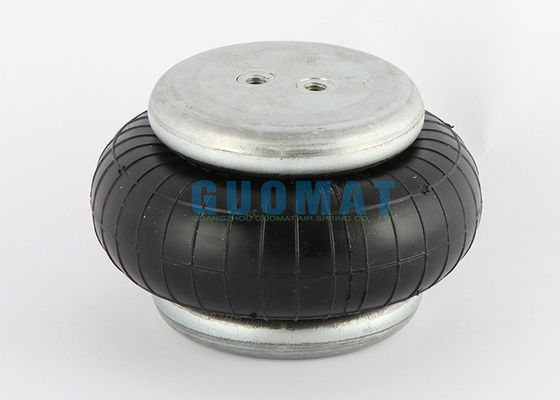 Sola amortiguación de aire con resorte industrial enrollada Contitech FS 40-6 ci con el agujero del gas G1/8