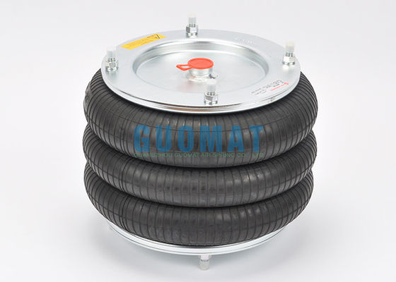 Bramido de goma natural enrollado triple industrial 12X3 del aire de la amortiguación de aire con resorte M/31123 G1/2 Norgren