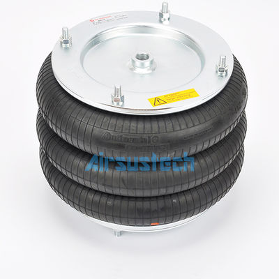 ContiTech FT412-32 DS Resorte Neumático de Repuesto Triple Convolución Bellow de Goma para Suspensión de Trabajo Pesado