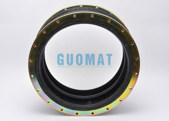 2H520217 Barras de aire de caucho M10 de rosca de tornillo de doble resorte de aire enroscado con anillo de brida