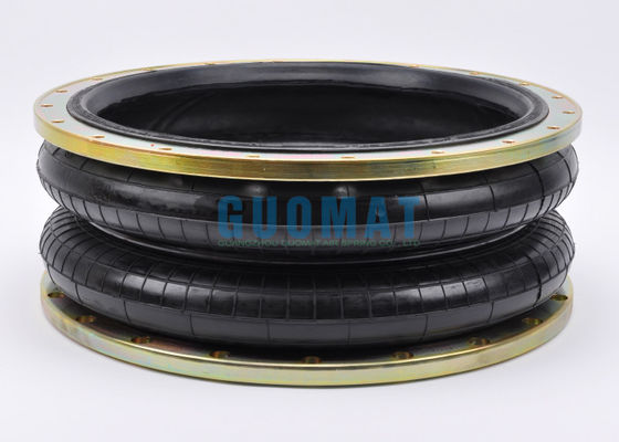 2H520217 Barras de aire de caucho M10 de rosca de tornillo de doble resorte de aire enroscado con anillo de brida