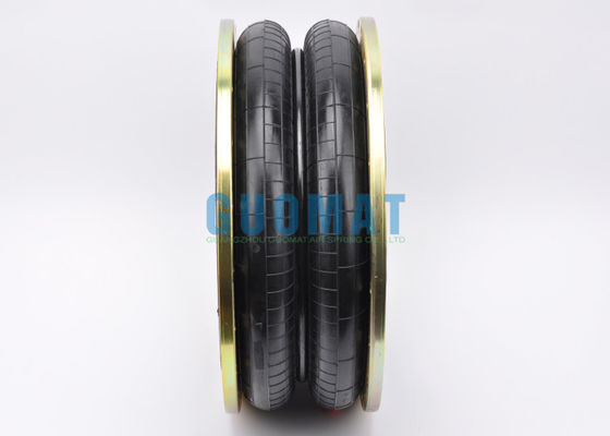2H520217 Barras de aire de caucho M10 de rosca de tornillo de doble resorte de aire enroscado con anillo de brida